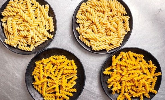 Smaller pasta portion result